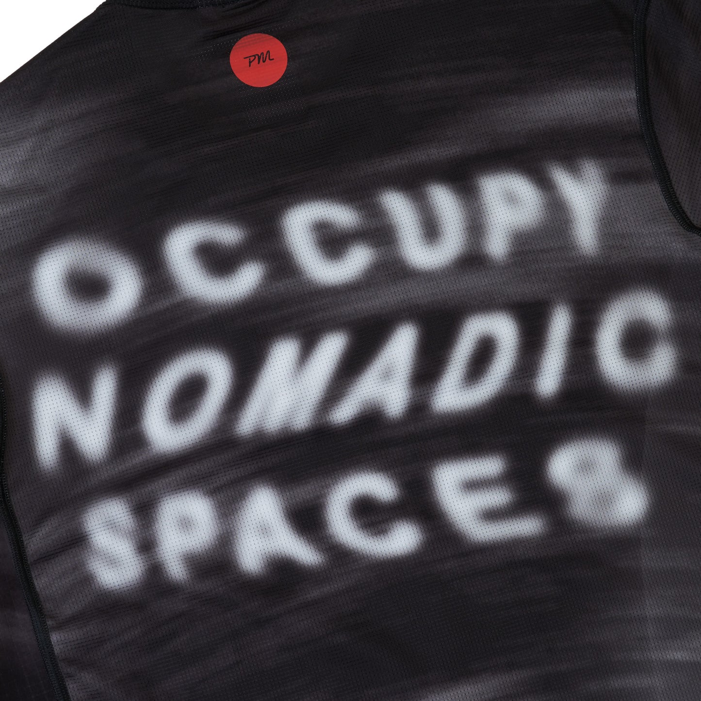 Nomadic Tech Short Sleeve T Shirt - Black Blur