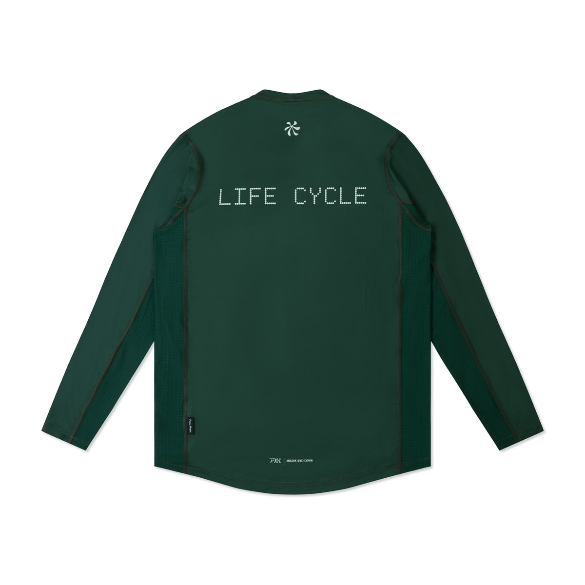 Nomadic Tech Long Sleeve T Shirt Jersey - Life Cycle Pine