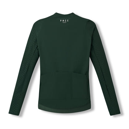 Mens PMCC Long Sleeve Jersey - Pine Green