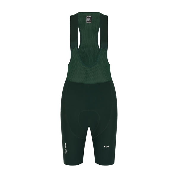 Women's Pro Bib - Pine Green | Pedal Mafia Australia