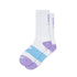 Cycling Socks - Watopia Essentials White w/ Lavender