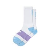 Cycling Socks - Watopia Essentials White w/ Frost