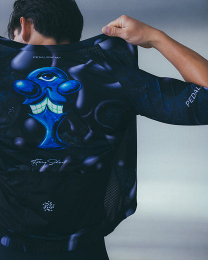 Men's Core Jersey - Kenny Scharf Blobism Black