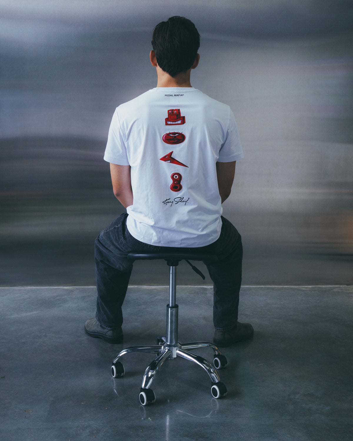 Casual Shirt - Kenny Scharf White