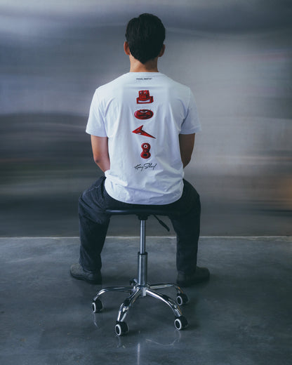 Casual Shirt - Kenny Scharf White