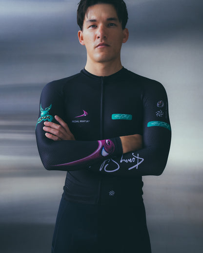 Men's Core Long Sleeve Jersey - Kenny Scharf Black