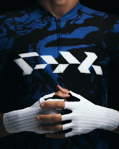 Men's Pro Race Jersey - Glitch Flow Blue Shift