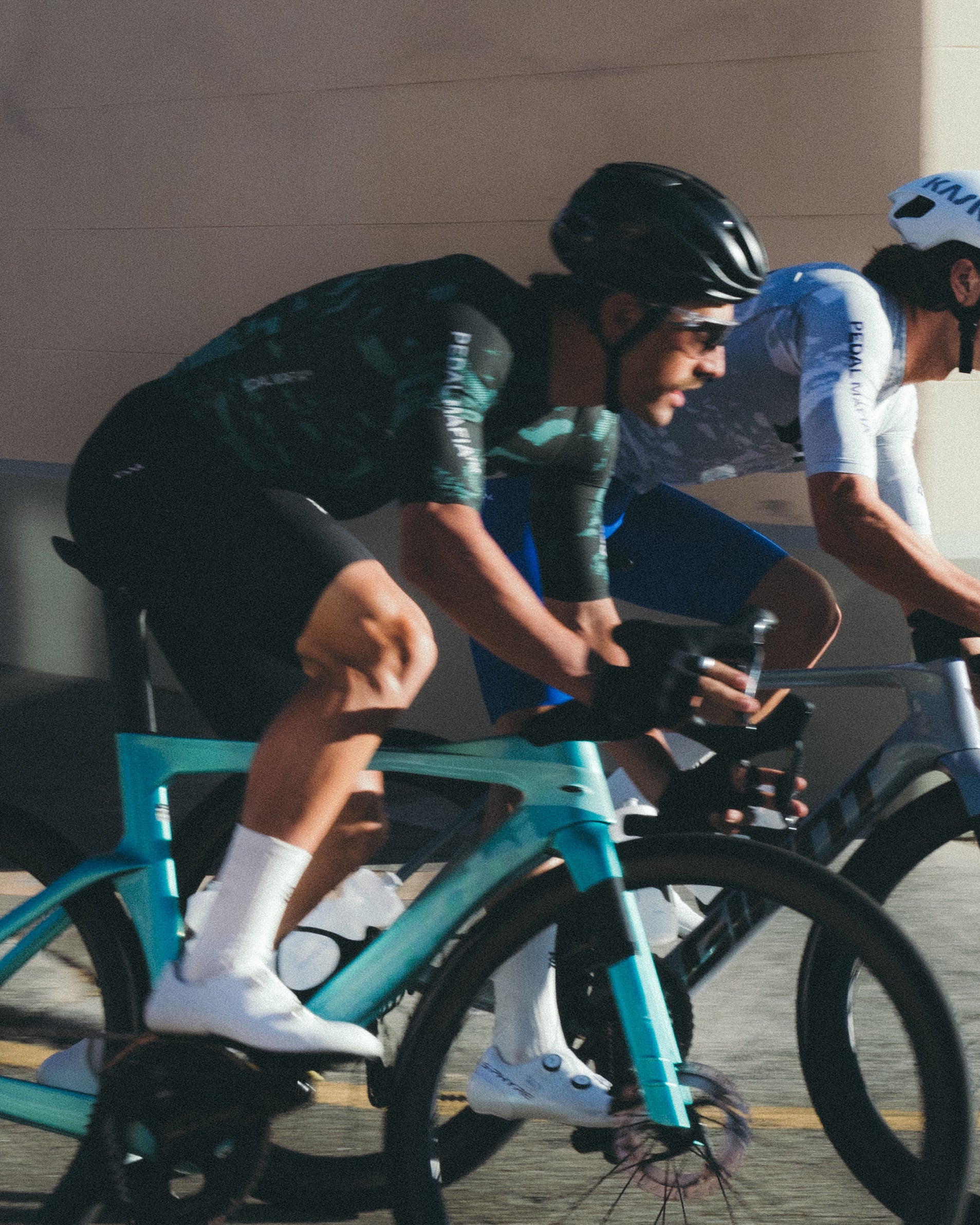 Men's Pro Race Jersey - Glitch Flow Shadow Green | Pedal Mafia