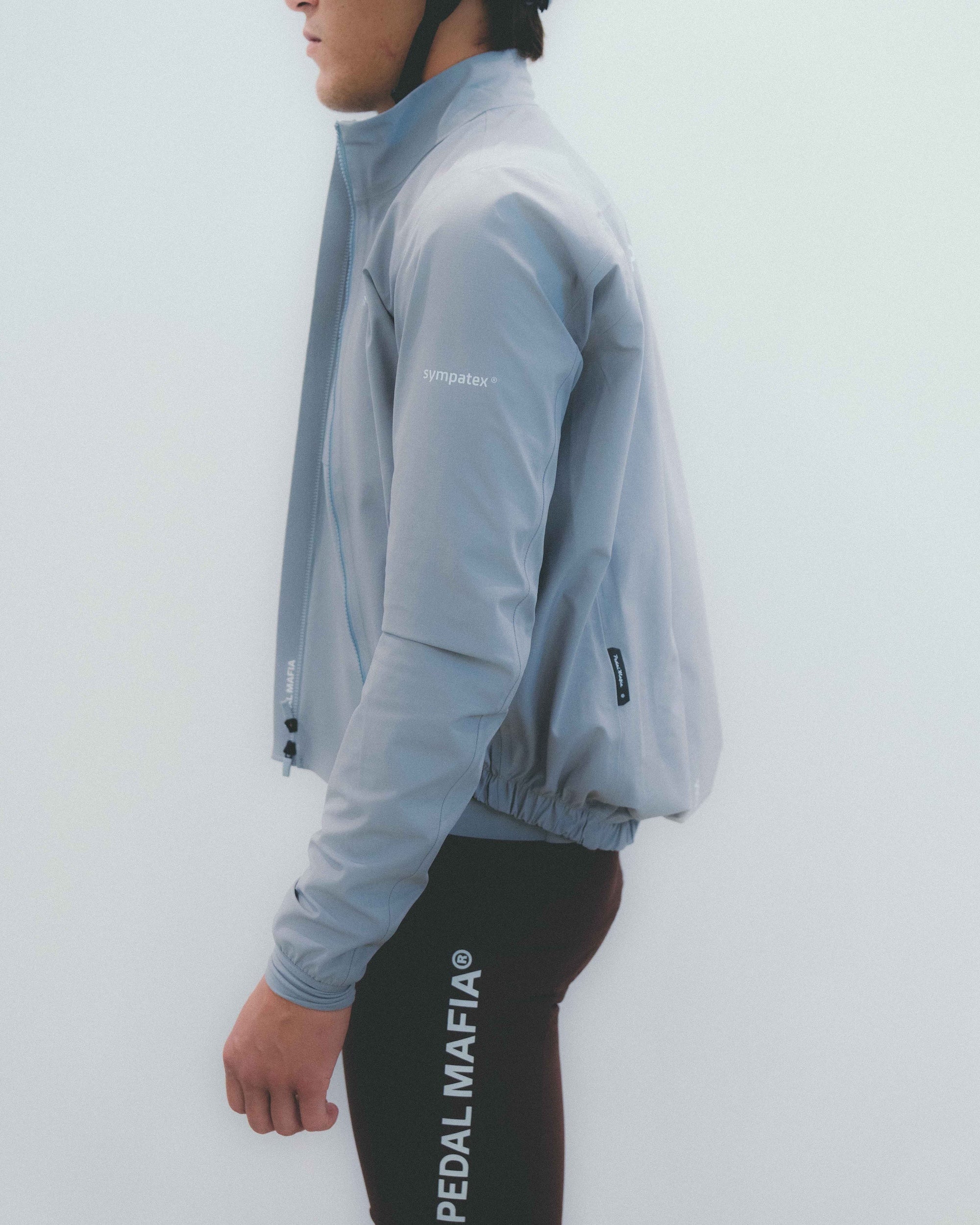 Men's Pro Sympatex Heavy Rain Jacket - Black | Pedal Mafia Australia