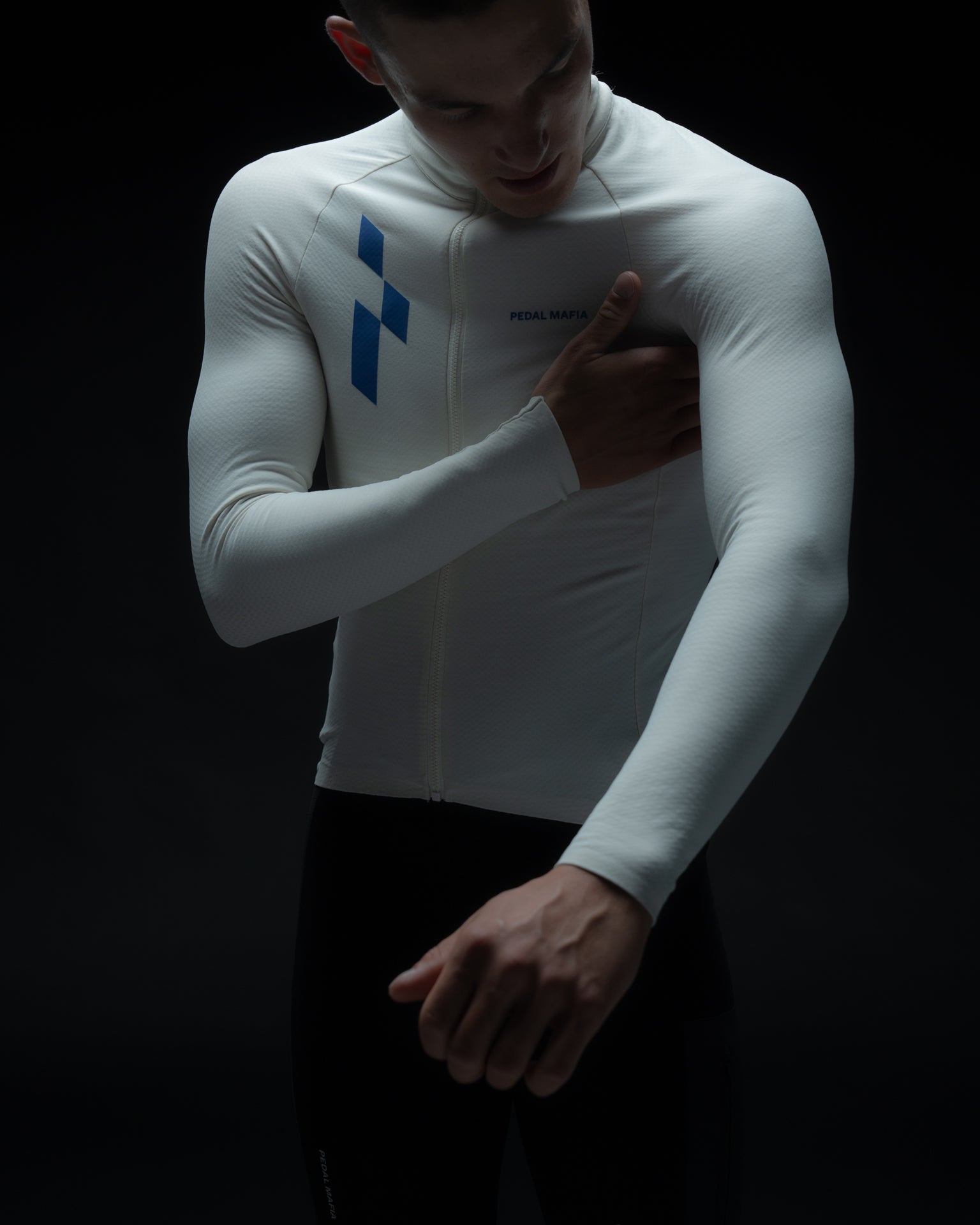 Men's Pro Midweight Thermal Jersey - Sand | Pedal Mafia Australia