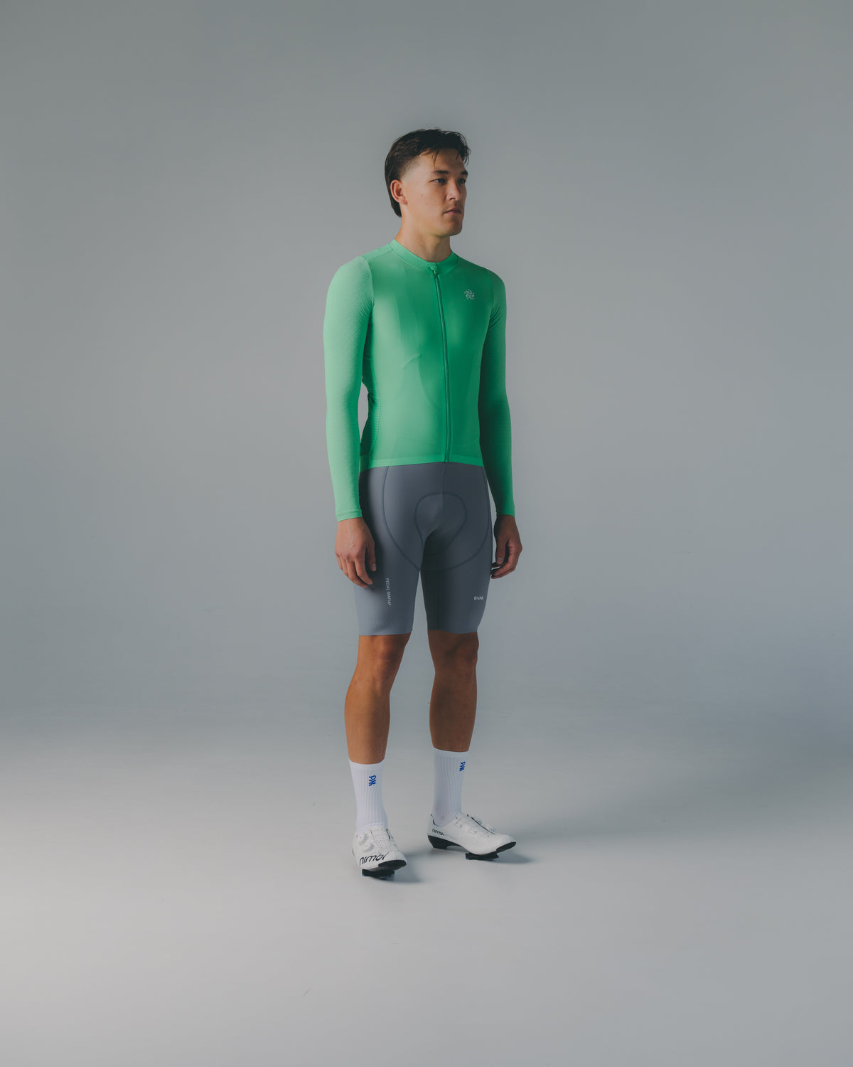 Men's Pro Long Sleeve Jersey - Pastel Green