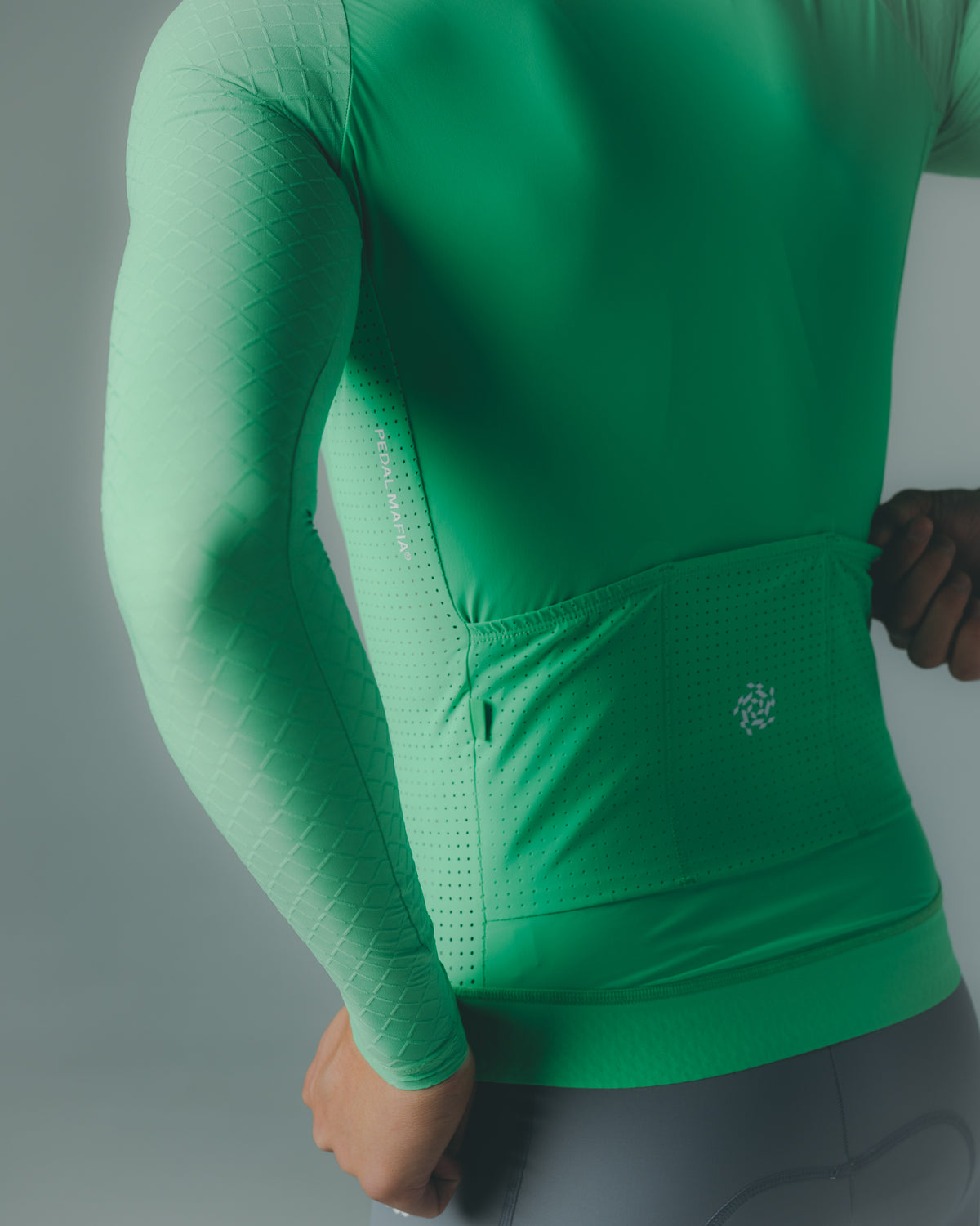 Men's Pro Long Sleeve Jersey - Pastel Green