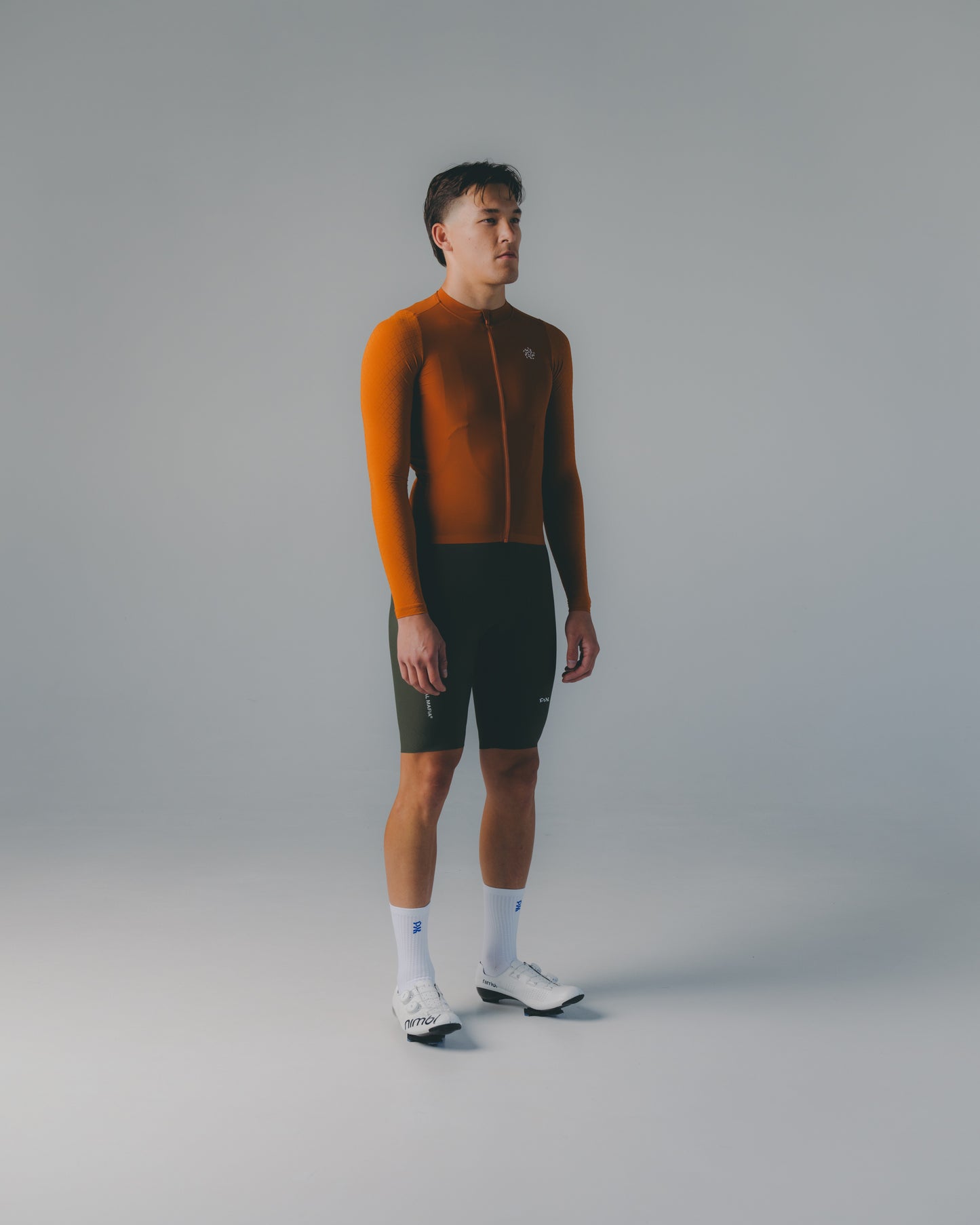 Men's Pro Long Sleeve Jersey - Walnut