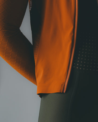 Men's Pro Long Sleeve Jersey - Walnut