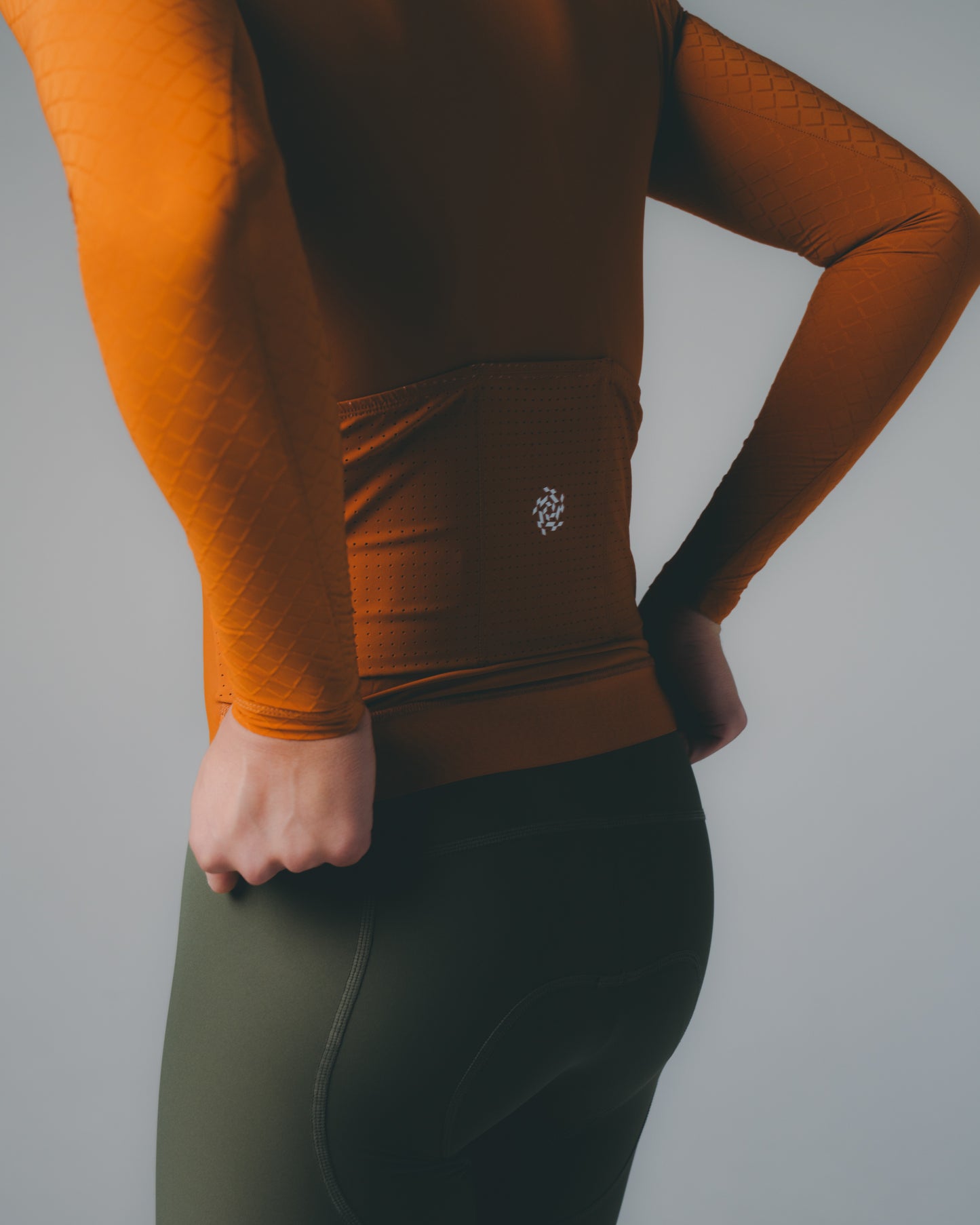 Men's Pro Long Sleeve Jersey - Walnut