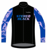 Custom Long Sleeve Core Jersey - Stereo Black (Black)