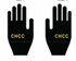 Custom Winter Thermal Gloves - Chapel Hill Cycling Club