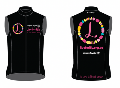 Custom Vest - Live For Lily (Black)