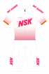 Custom Woven Roubaix Suit - NSK (White)