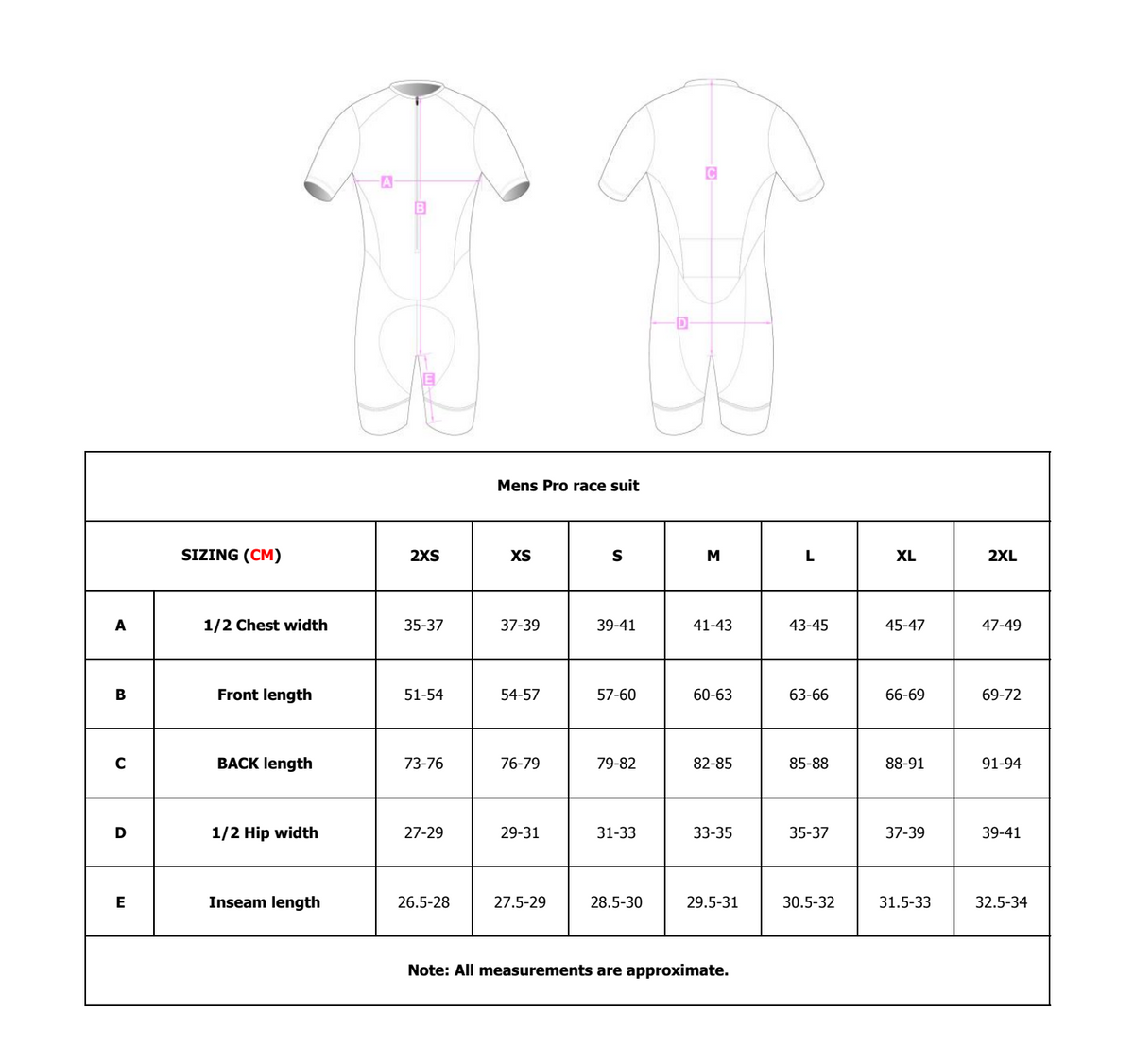 Custom Pro short Sleeve Skin Suit Rachael Wales