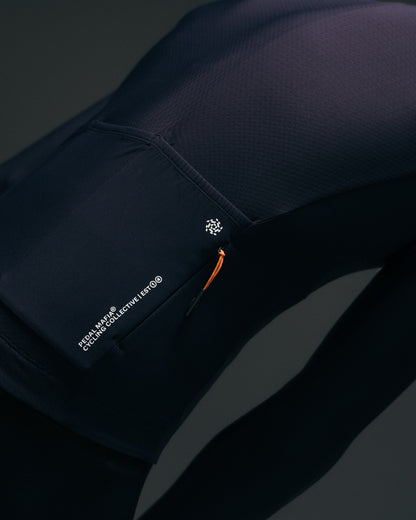 Mens Pro Midweight Thermal Jersey - PM Indigo
