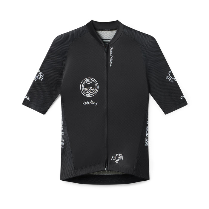 Women's Core Jersey - Keith Haring x PM Black
