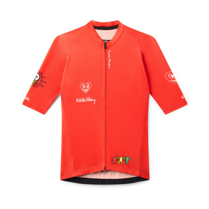 Women's Core Jersey - Keith Haring x PM Red