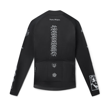 Women's Core Long Sleeve Jersey - Keith Haring x PM Black