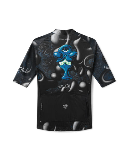 Women's Core Jersey - Kenny Scharf Blobism Black
