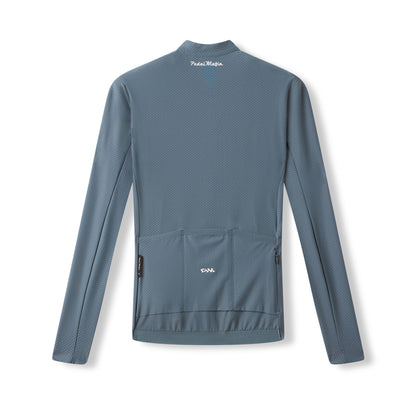 Women's Pro Delta Long Sleeve Jersey - Dark Blue Steel