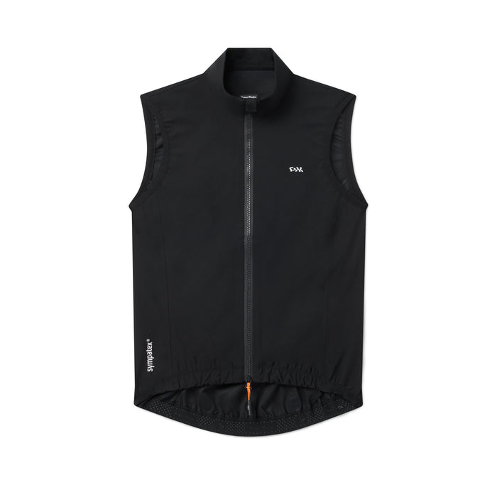 Women's Pro Sympatex Heavy Rain Vest - Black