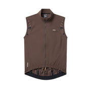 Women's Pro Sympatex Heavy Rain Vest - Brown