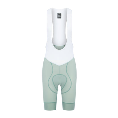 Women's Pro Delta Bibshort - Sage Green