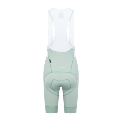 Women's Pro Delta Bibshort - Sage Green