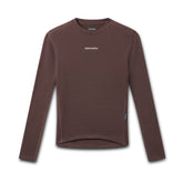 Women's Pro Merino Long Sleeve Base Layer - Brown