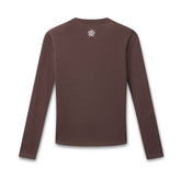 Women's Pro Merino Long Sleeve Base Layer - Brown