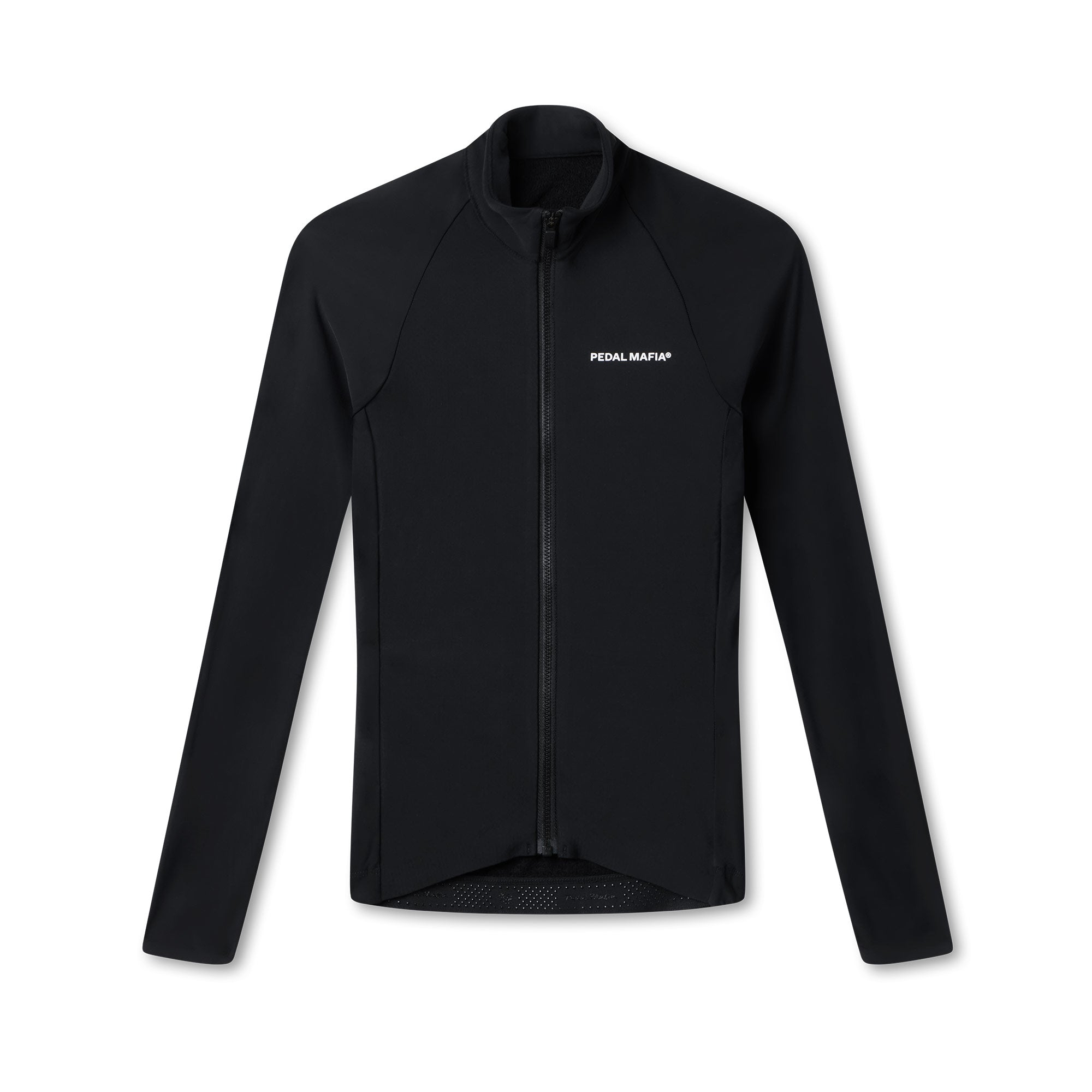 Women's Pro Midweight Thermal Jersey - Black | Pedal Mafia Australia