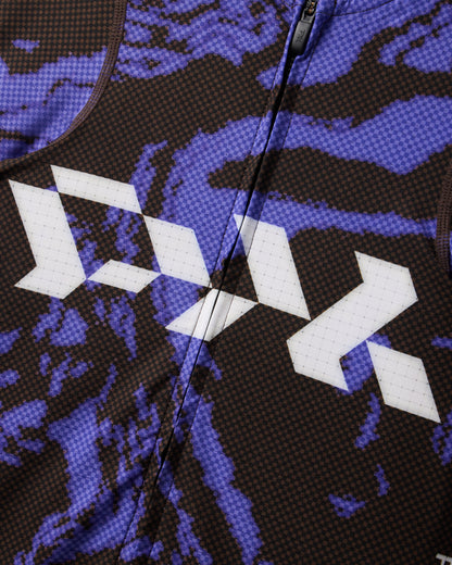 Women's Pro Race Jersey - Glitch Flow Blue Shift