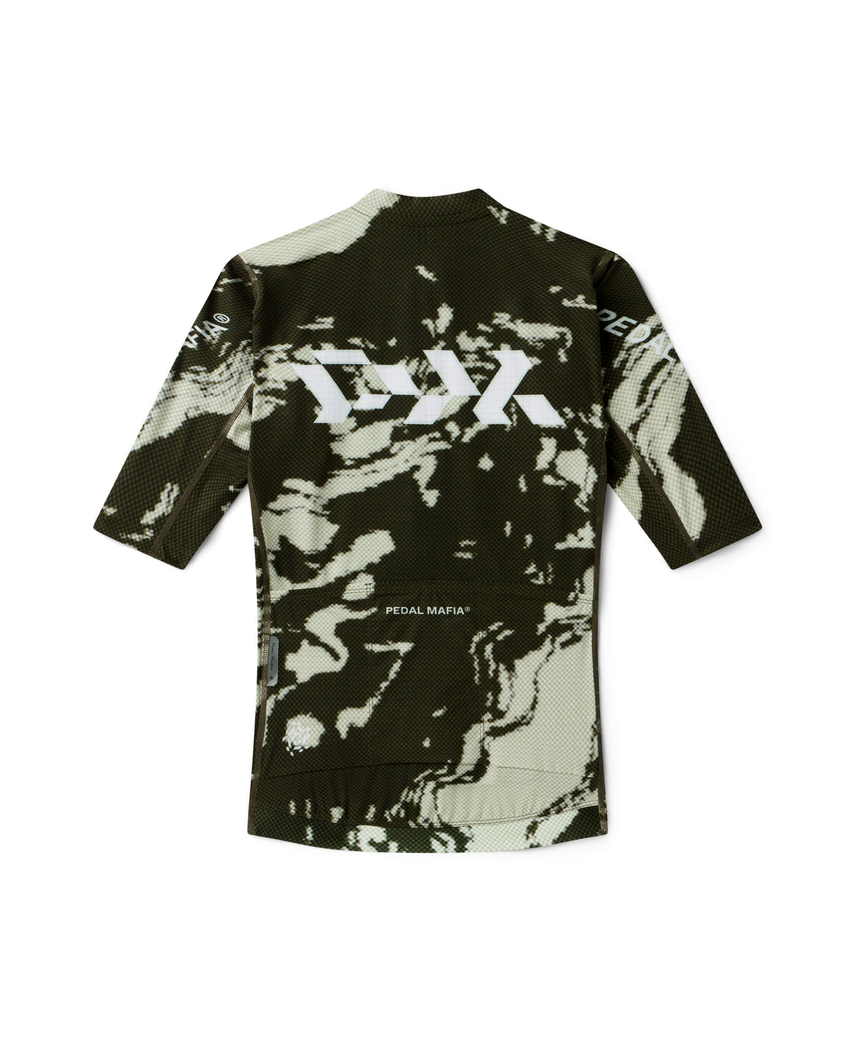Women's Pro Race Jersey - Glitch Flow Desert Green