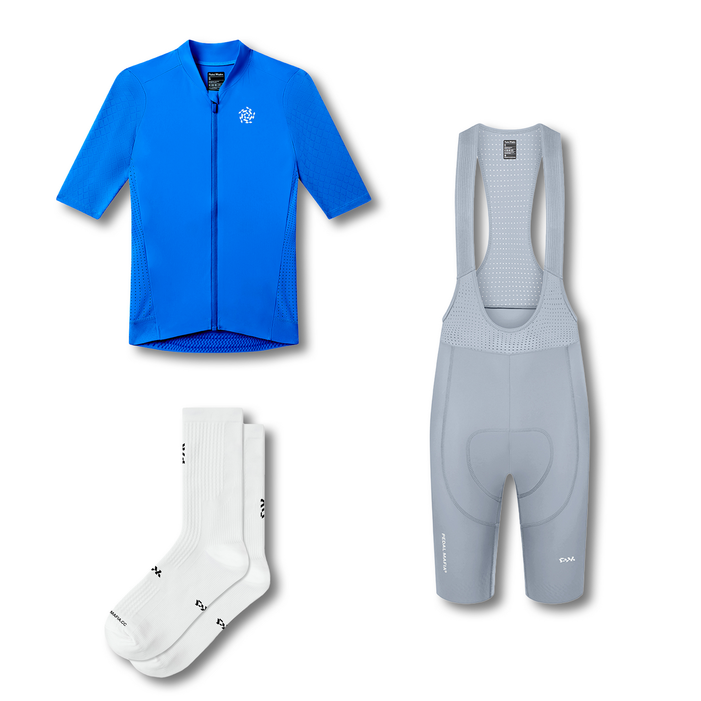 Women's Pro Cycling Bundle - Royal Blue / Grey
