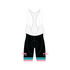 Custom Pro Bibs - PRC Black Aqua