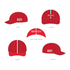 Custom Cycling Cap - Espresso Works (Red)