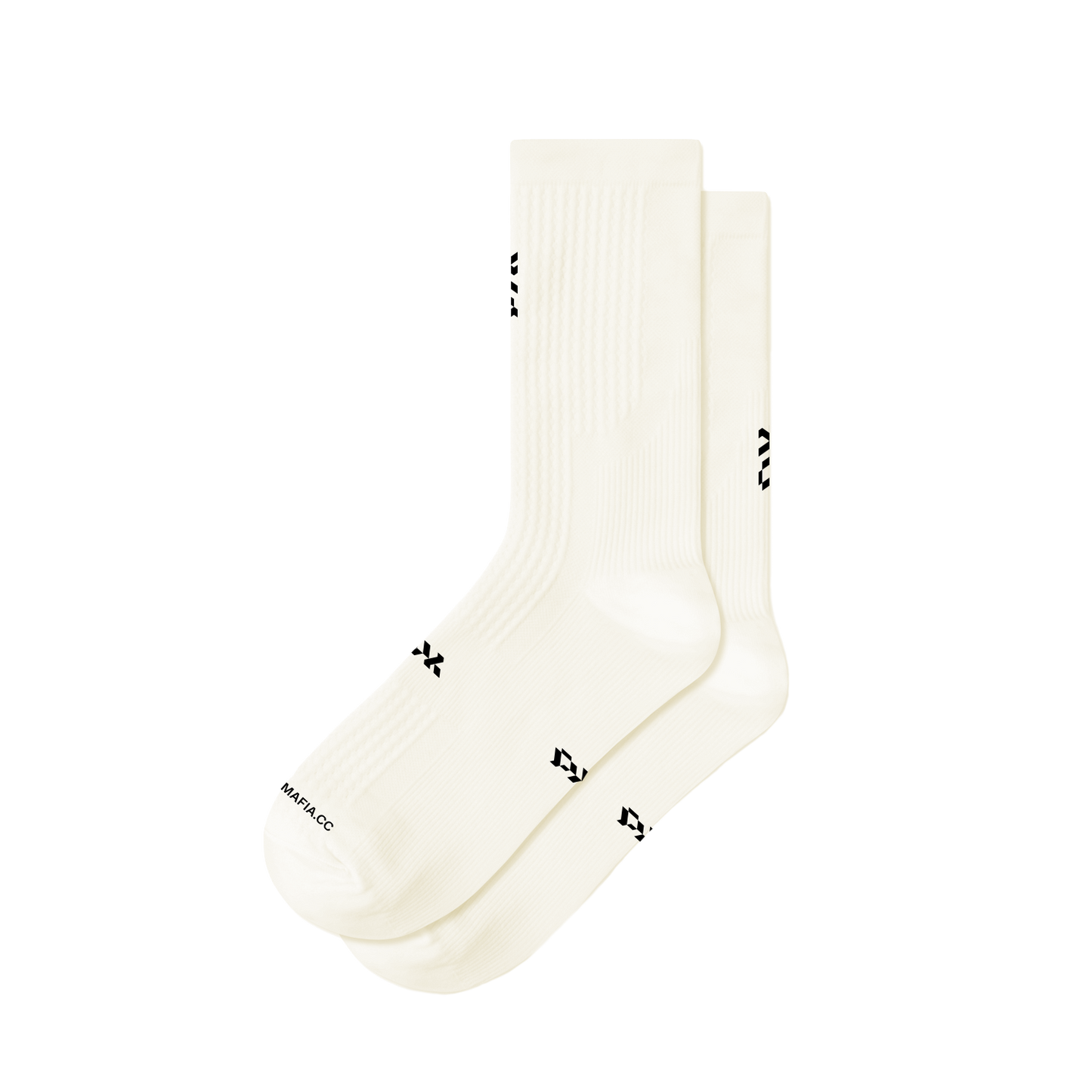 Flight Sock - Race Off White