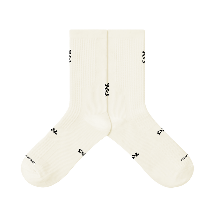Flight Sock - Race Off White