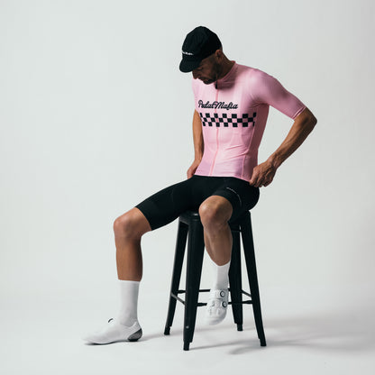 Pedalmafia, Jersey, Pink, Cycle retro
