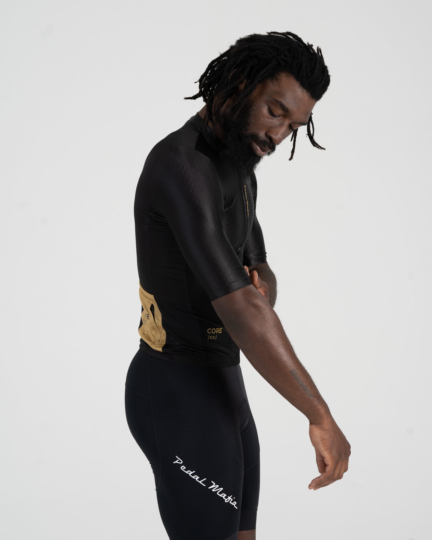 Mens Core Jersey - Black Gold