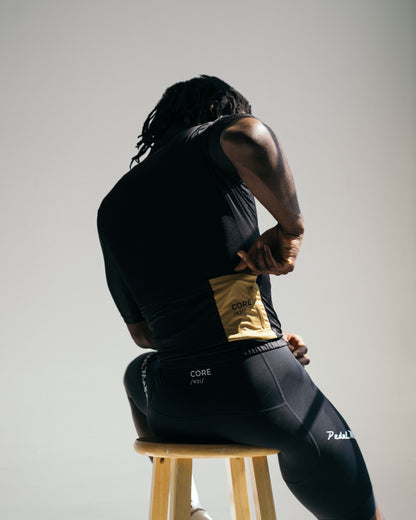 Mens Core Jersey - Black Gold