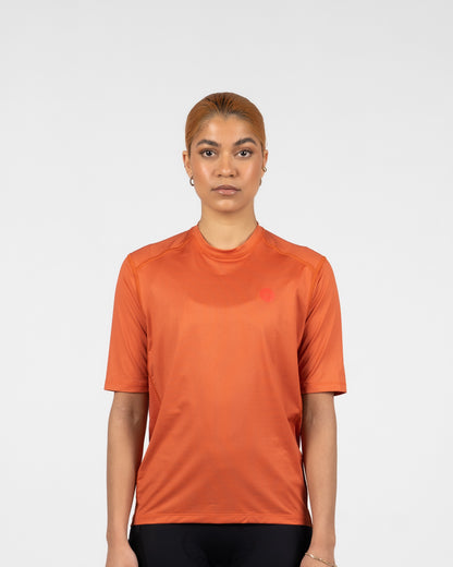 Pro Nomadic Short Sleeve Tech Tee - Burnt Orange