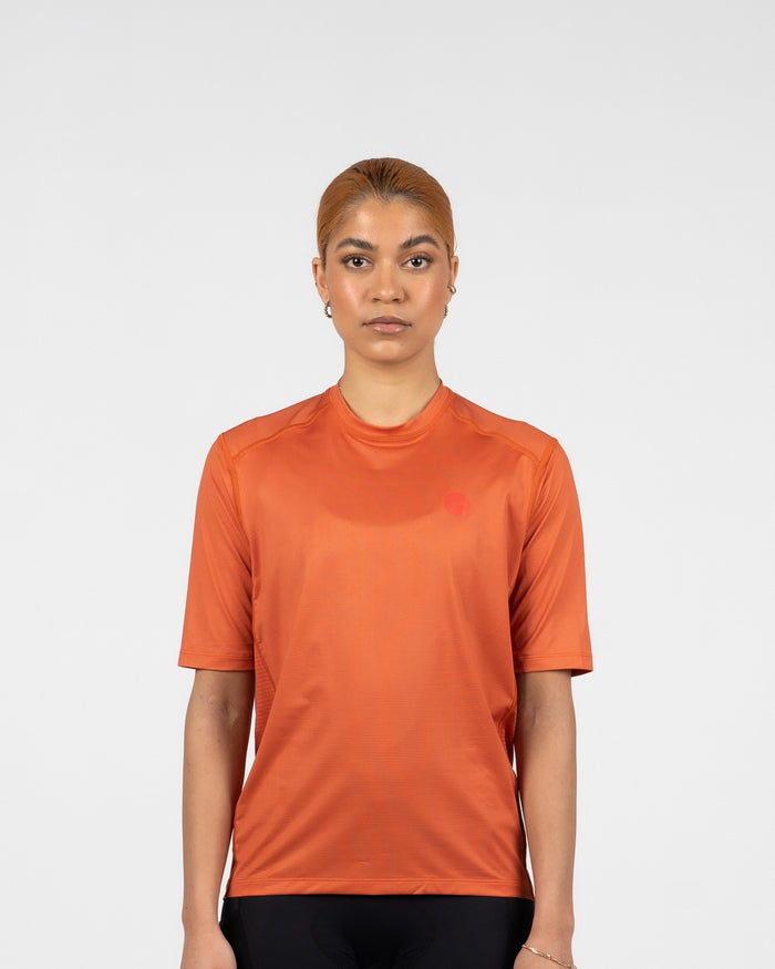 Pro Nomadic Short Sleeve Tech Tee - Burnt Orange