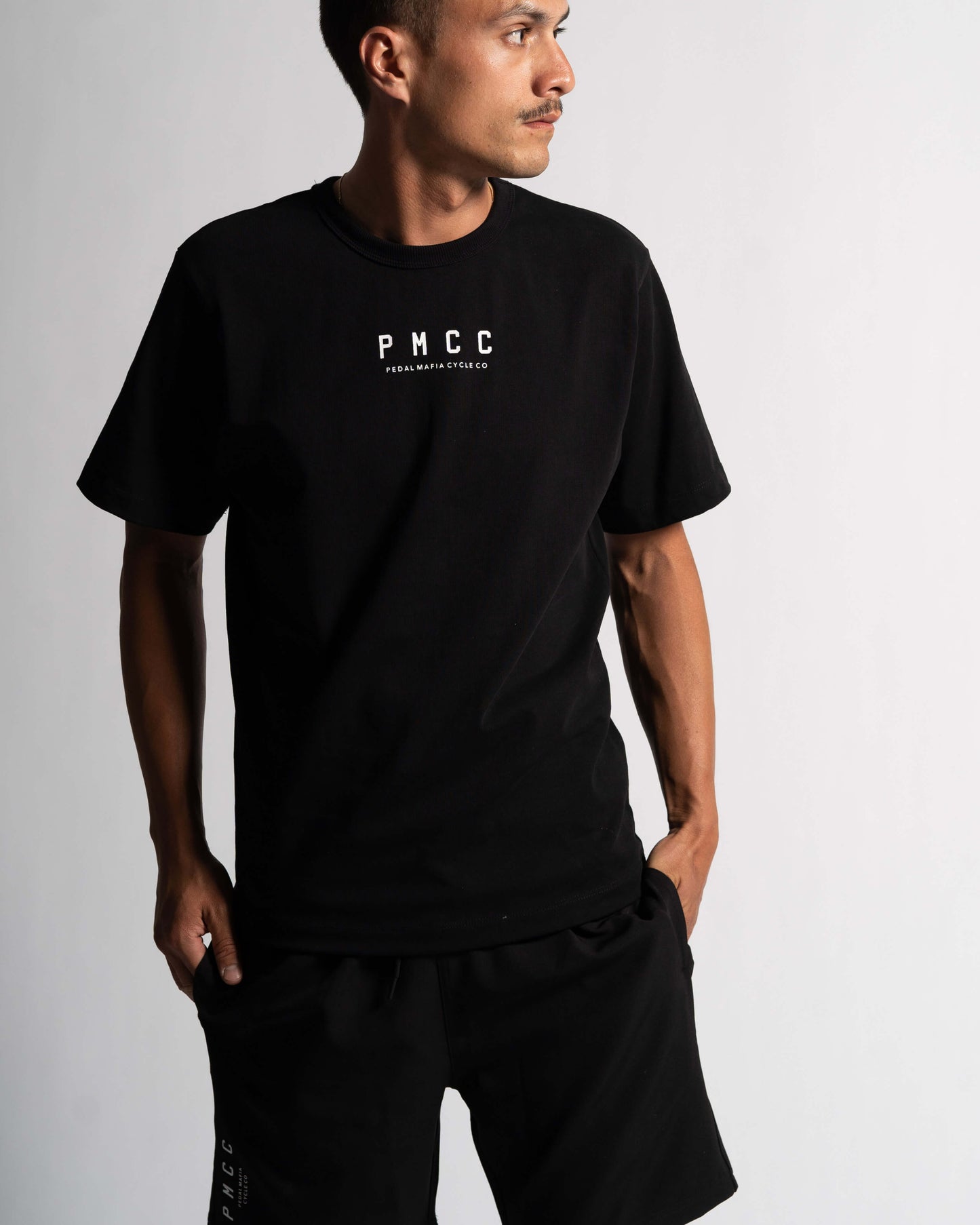 PMCC Tee V2 - Black White